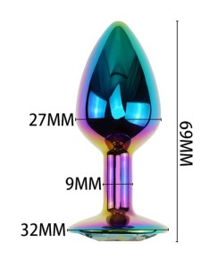 Metalni anal plug- AT 1110-2